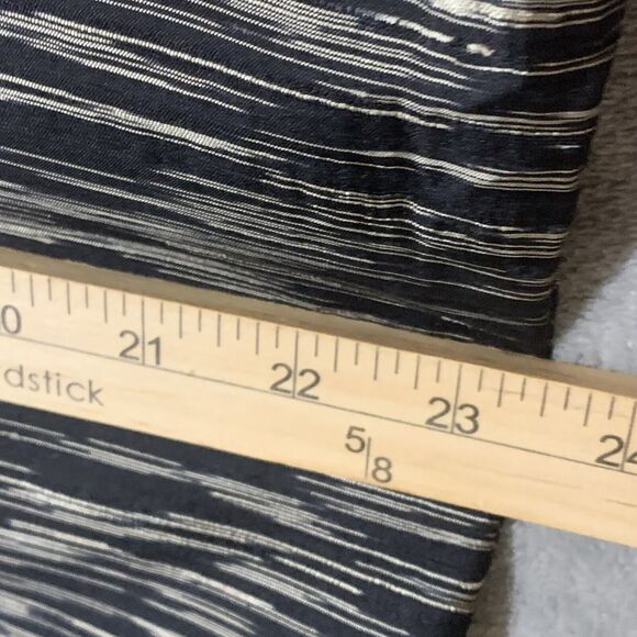 Chicos Top 3 Sz XL 100% Silk Long Sleeve Tunic Collar Buttons Fish Bead - Picture 6 of 10